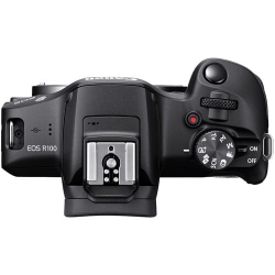 Aparat Canon EOS R100 body +​​​​​​​ Obiektyw Canon RF 50 mm f/1.8 STM